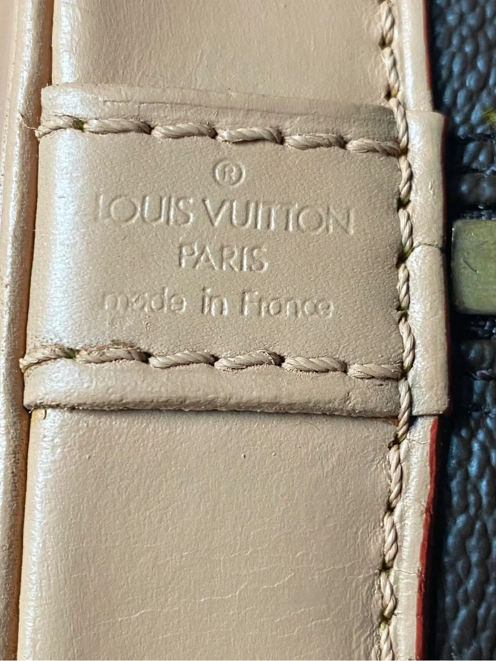Louis Vuitton Brown Monogram Satchel with Tan Handles - Picture 5 of 16
